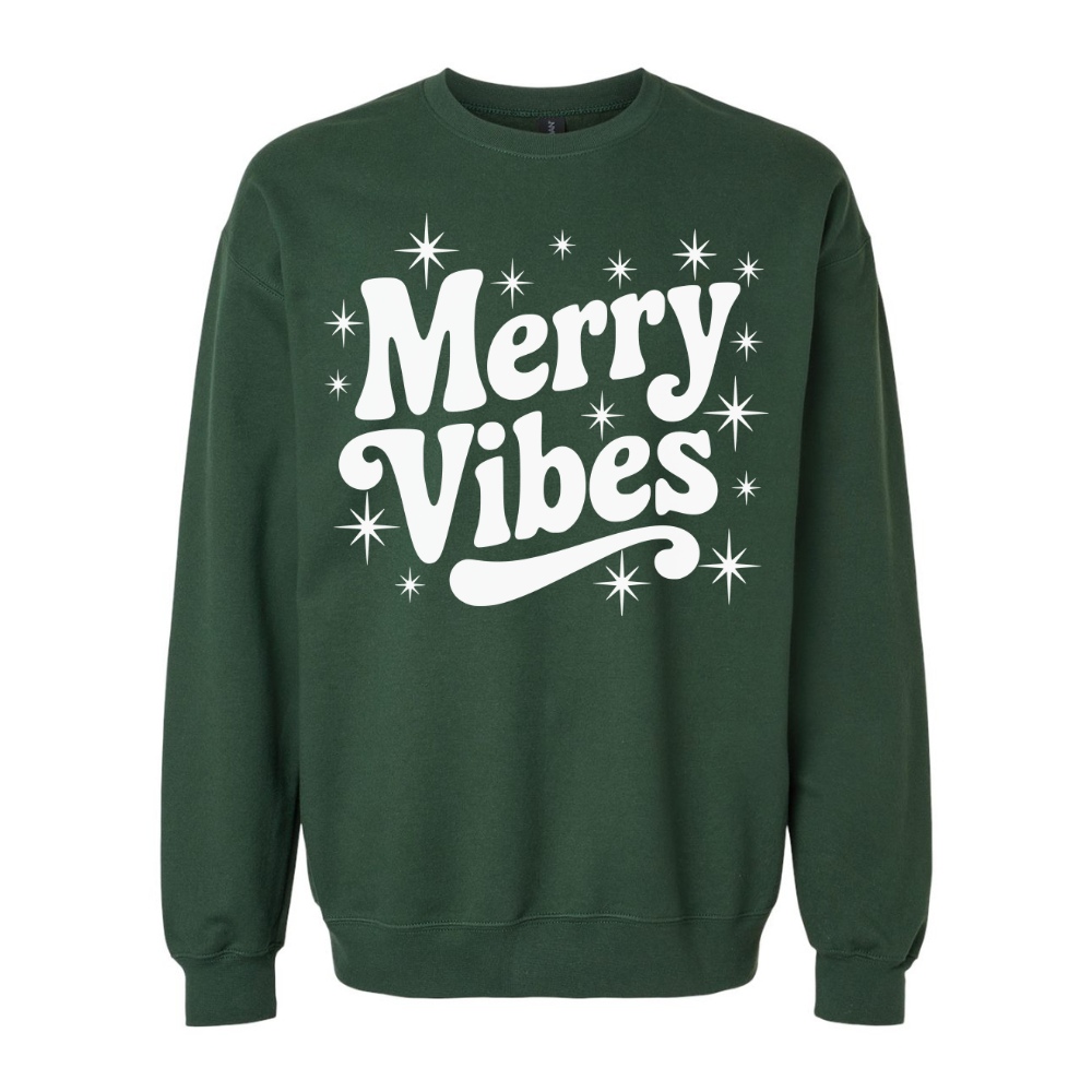 Merry Vibes Crewneck
