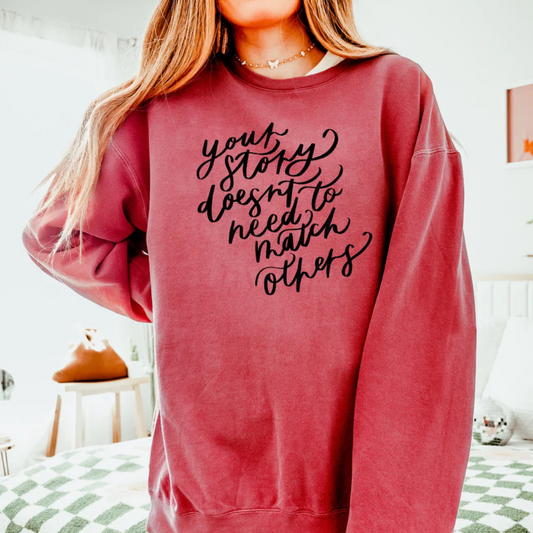 Your Story Custom Crewneck