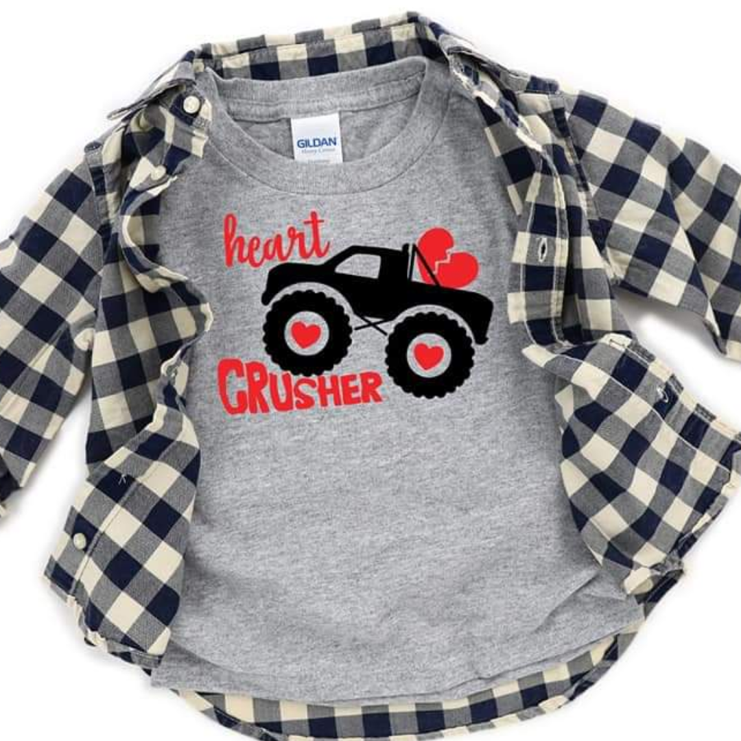 Youth Heart Crusher Long Sleeve Tshirt