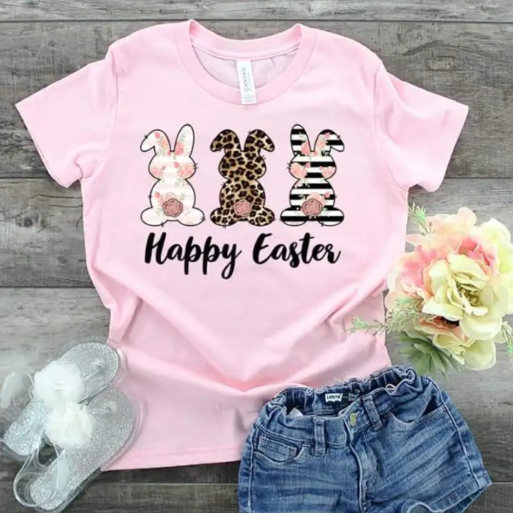 Youth Leopard Happy Easter