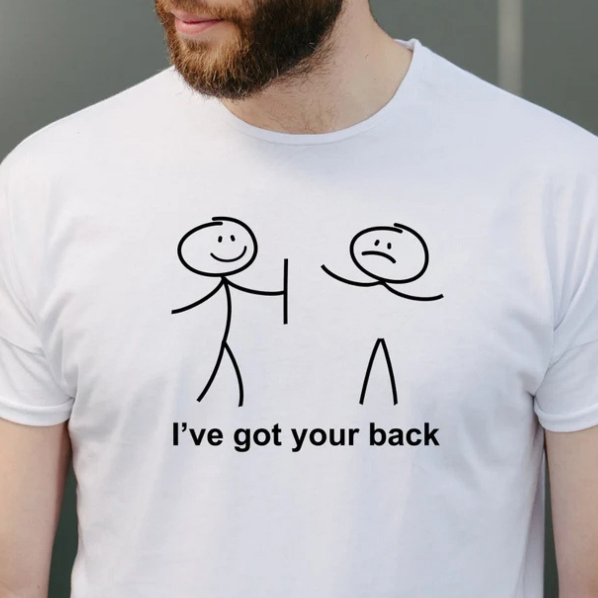 I've Got Your Back Tshirt XS Black - Main Image