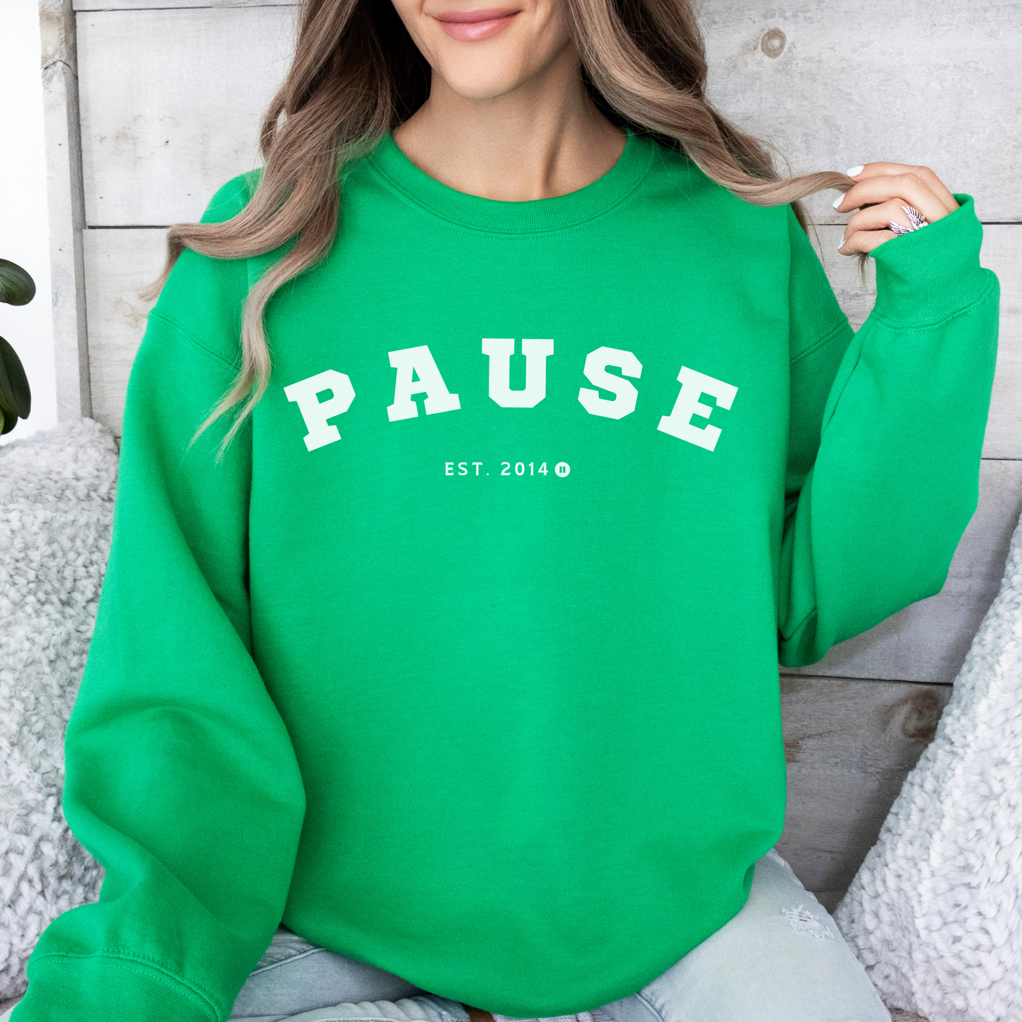 University Pause Crewneck