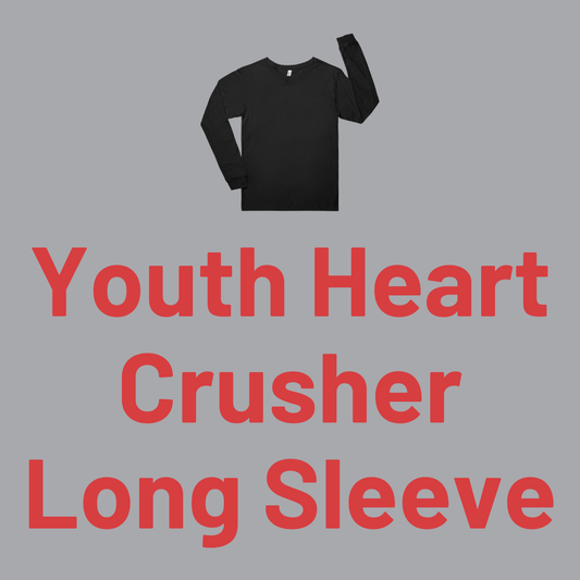 Youth Heart Crusher Long Sleeve Tshirt