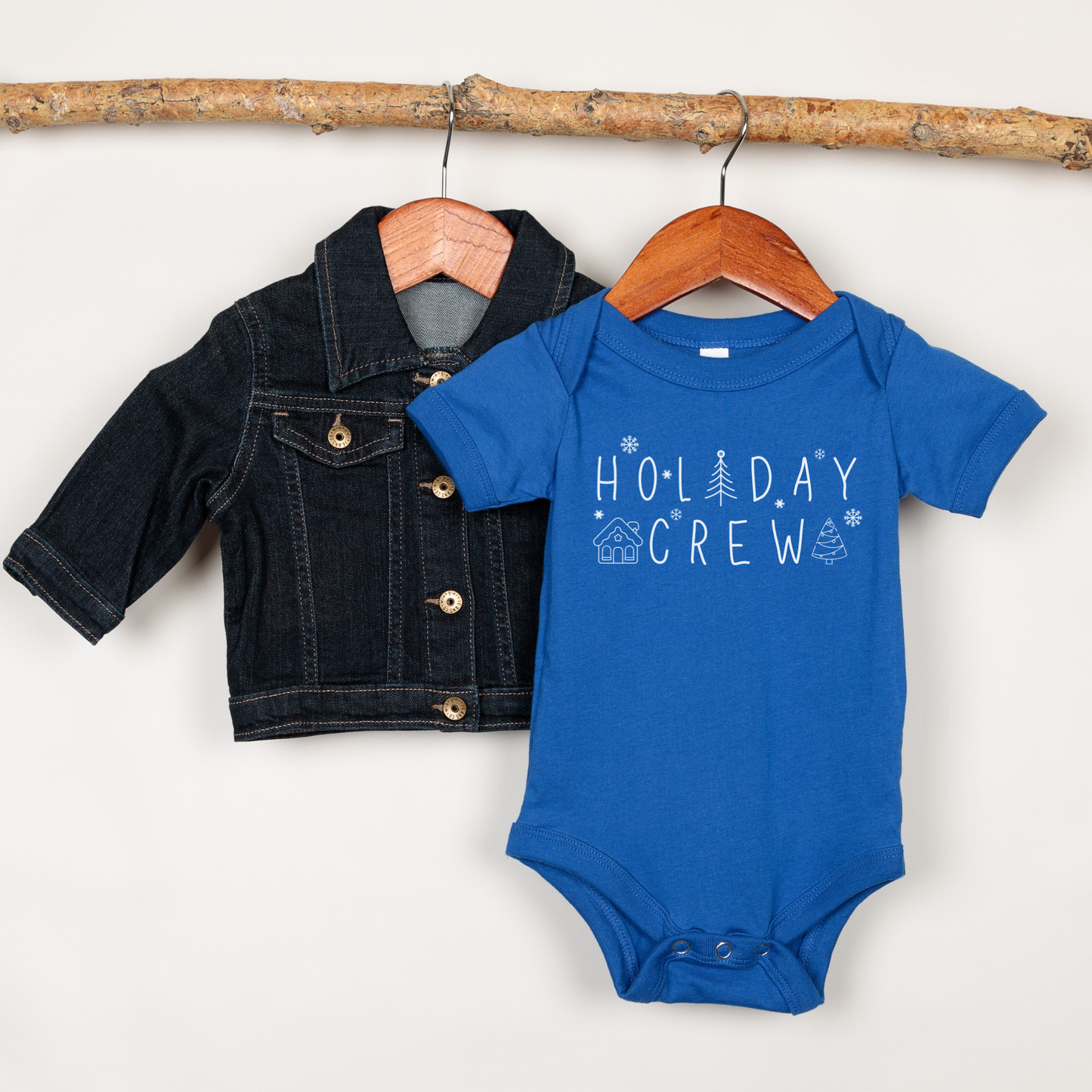 Infant Holiday Crew Onesie