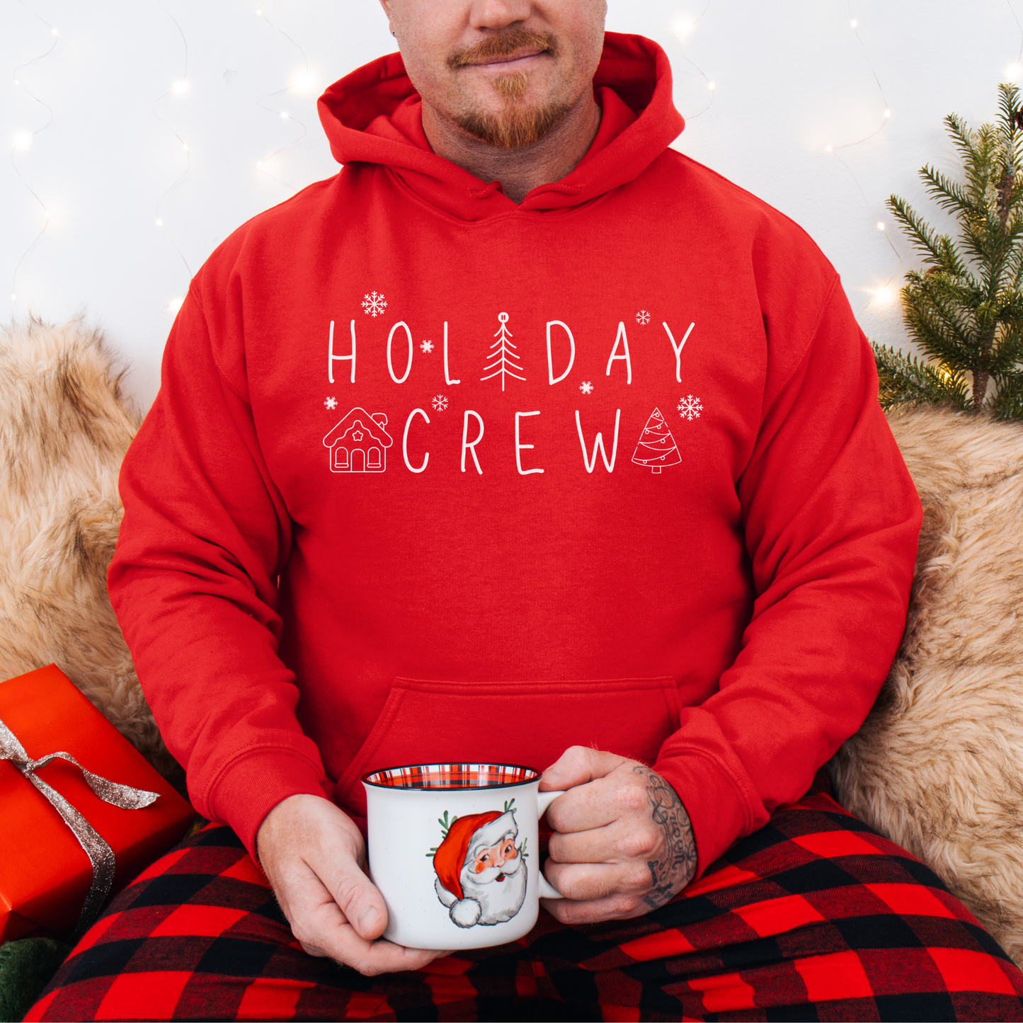 Adult & Youth Holiday Crew Hoodie