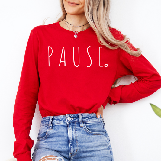 Amatic Pause Long Sleeve Tshirt