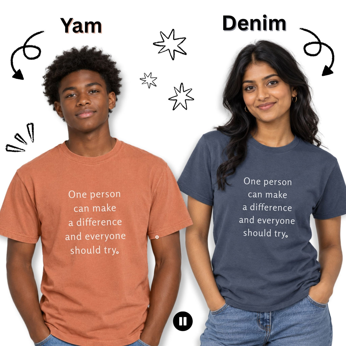One Person Tshirt